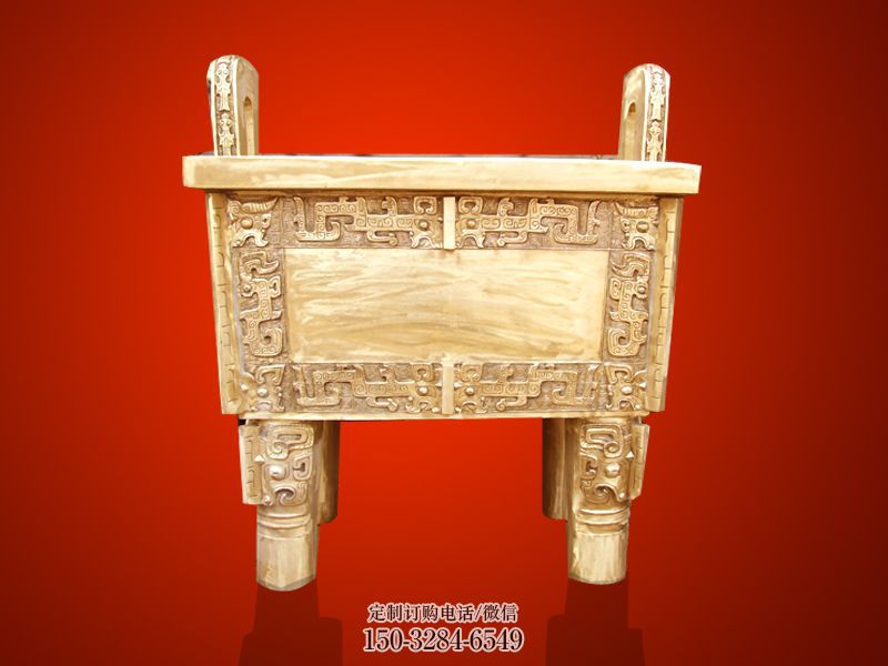 銅雕塑，銅鼎 (1)