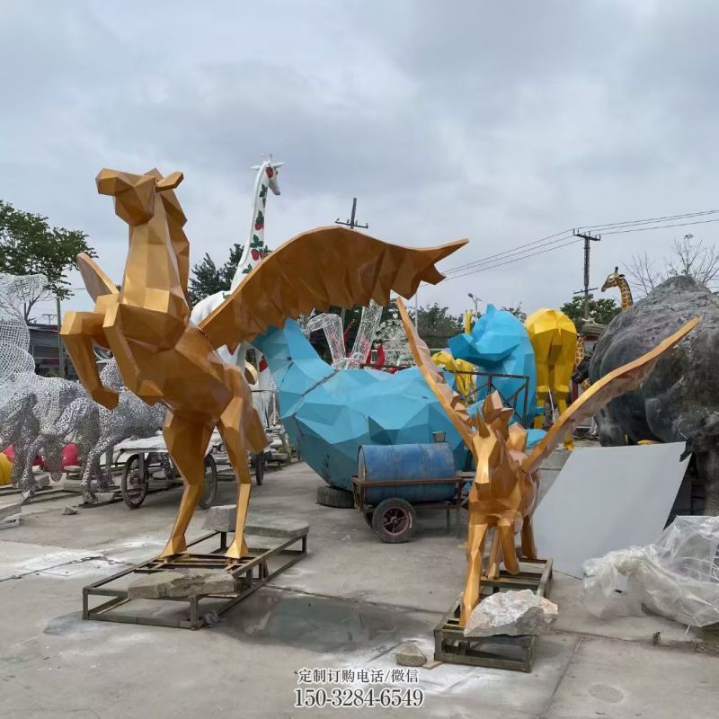 仿真飛馬雕塑 酒店公園雕塑 風(fēng)景區(qū)擺件 仿真飛馬雕塑 酒店公園雕塑 風(fēng)景區(qū)擺件