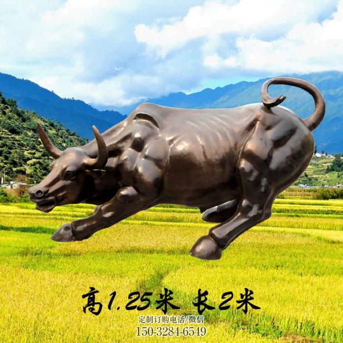 大型華爾街牛雕塑 步行街宣傳雕塑 仿真擺件 大型華爾街牛雕塑 步行街宣傳雕塑 仿真擺件