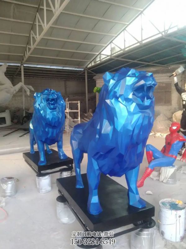創(chuàng)意獅子雕塑 步行街店門口雕塑 動物景觀小品 創(chuàng)意獅子雕塑 步行街店門口雕塑 動物景觀小品