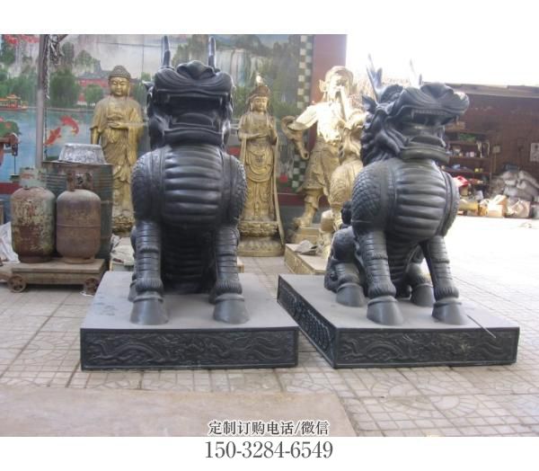 麒麟雕塑，仿古動(dòng)漫雕塑，仿古擺件