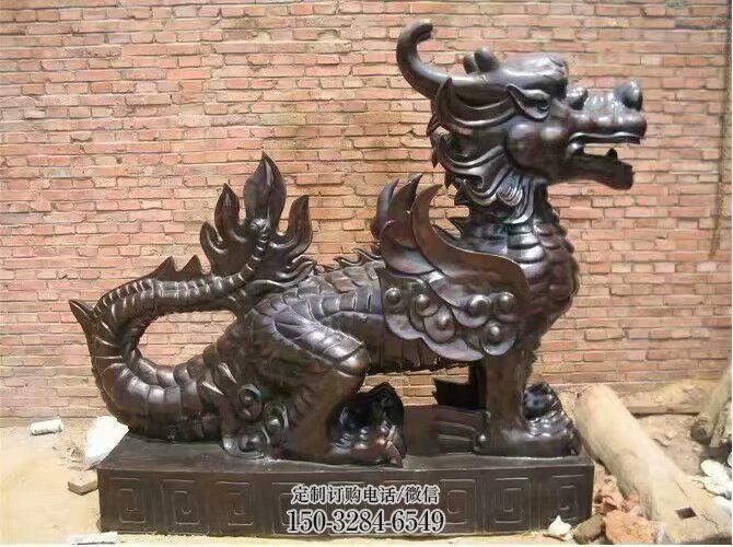 抽象貔貅雕塑，戶外動物雕塑，仿古擺件