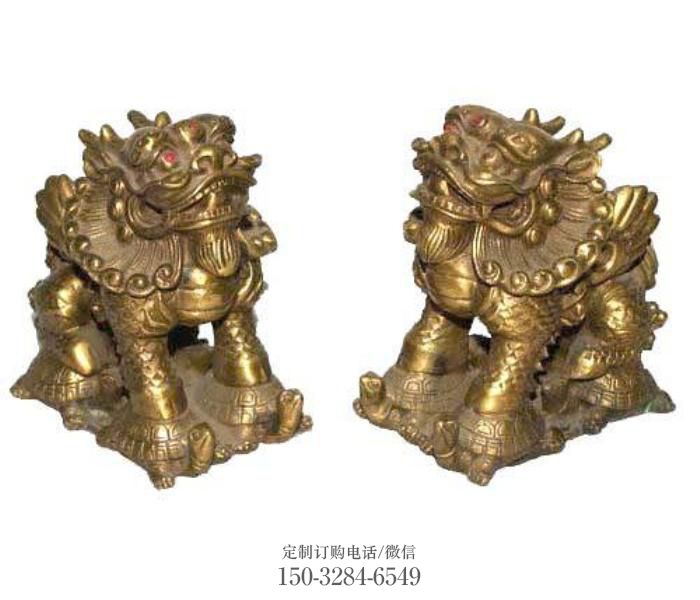幼兒園貔貅雕塑，鐵藝文化雕塑，鑄造制作