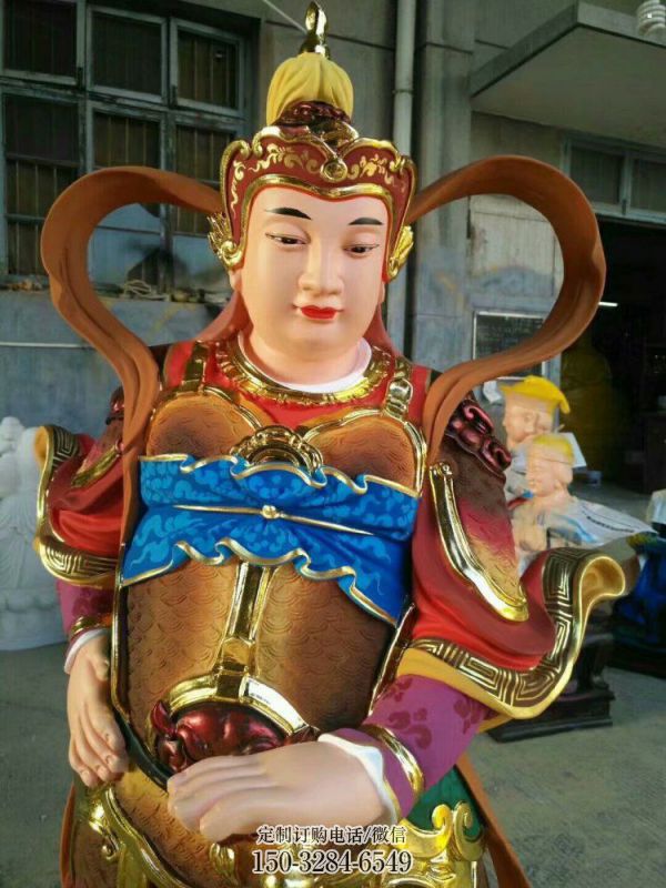 供應韋陀神像，家用神像，玻璃鋼韋陀神像生產(chǎn)