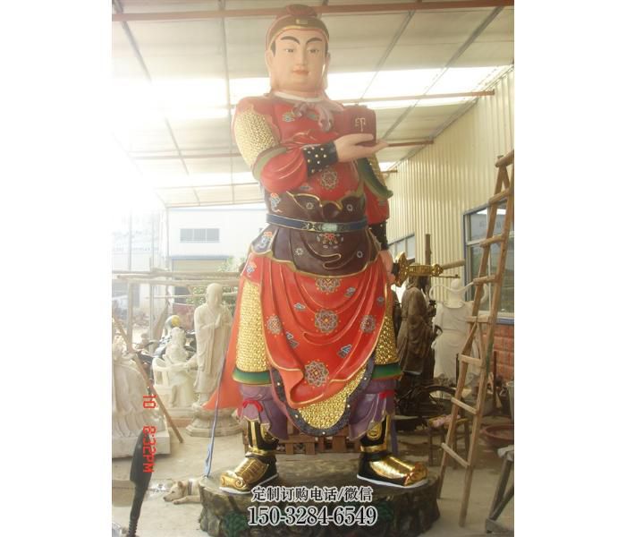 常用韋陀銅神像，鑄銅工藝，家用韋陀銅神像廠
