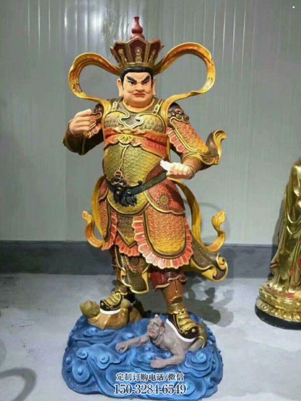 供應(yīng)四大天王神像，寺廟神像，仿古四大天王神像廠家