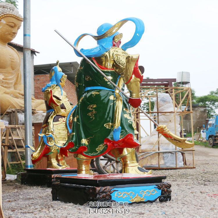 彩繪四大天王神像廠，現(xiàn)代工藝，寺廟四大天王神像廠家