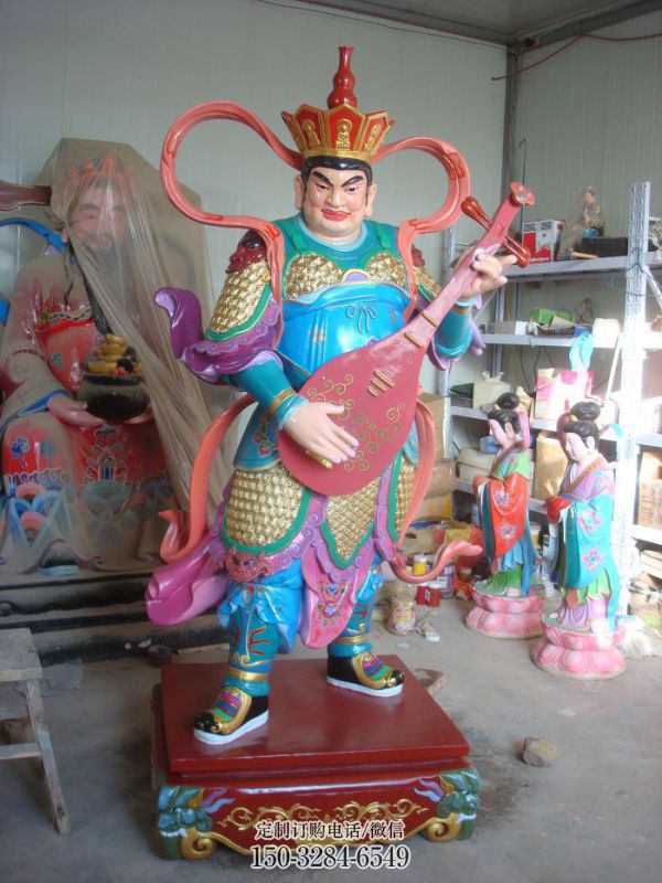 彩繪四大天王神像廠，鑄銅工藝，彩繪四大天王神像生產(chǎn)