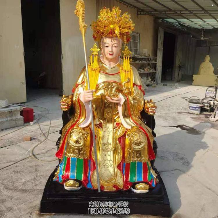 大型老母神像廠家，彩繪工藝，老母神像承接