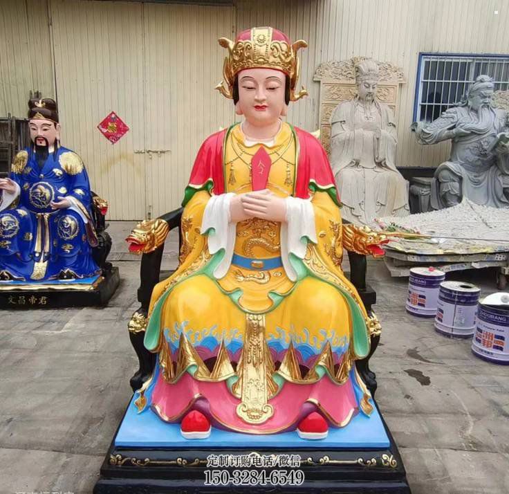 寺廟老母神像生產(chǎn)，鑄銅工藝，銅老母神像定做