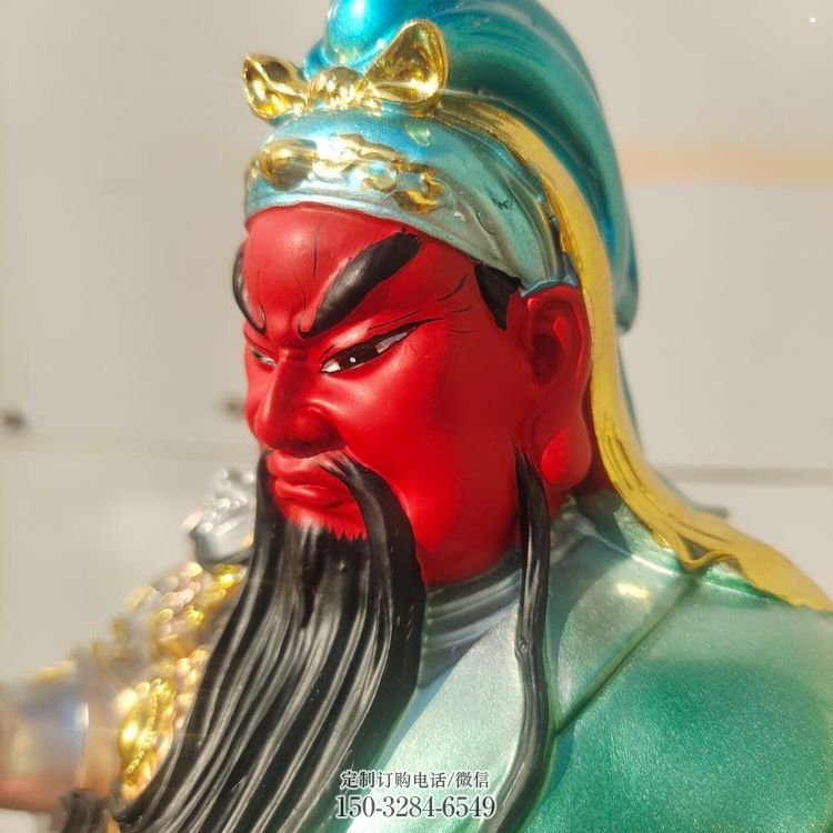 供應(yīng)銅關(guān)公神像，寺廟神像，銅關(guān)公神像預(yù)用