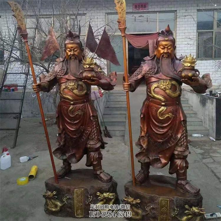 家用銅關公神像制作，家用神像，鑄銅銅關公神像制作