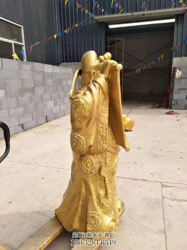 彩繪文財神像廠，家用神像，文財神像承接