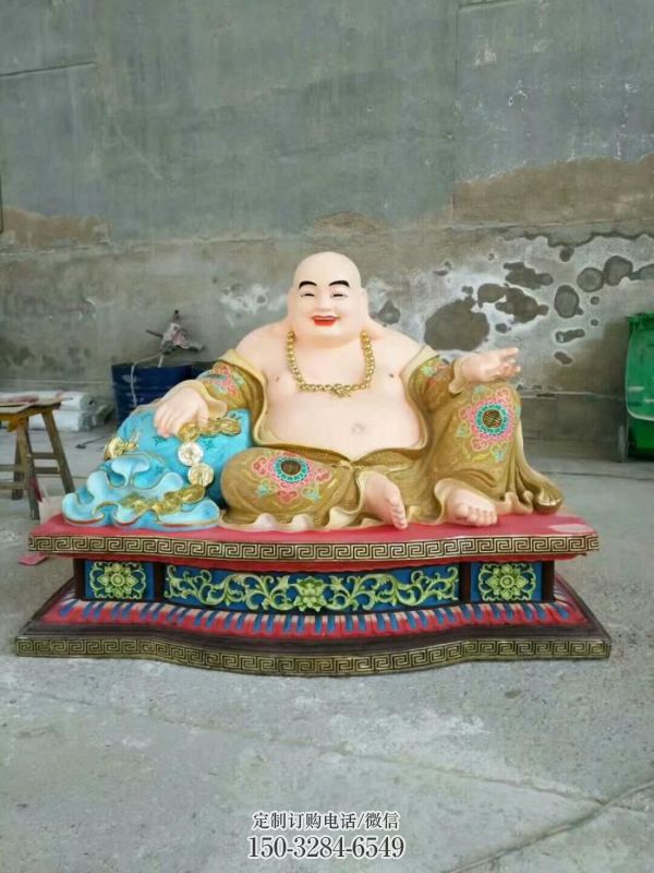 寺廟彌勒佛像生產(chǎn)，鑄銅工藝，仿銅彌勒佛像定做
