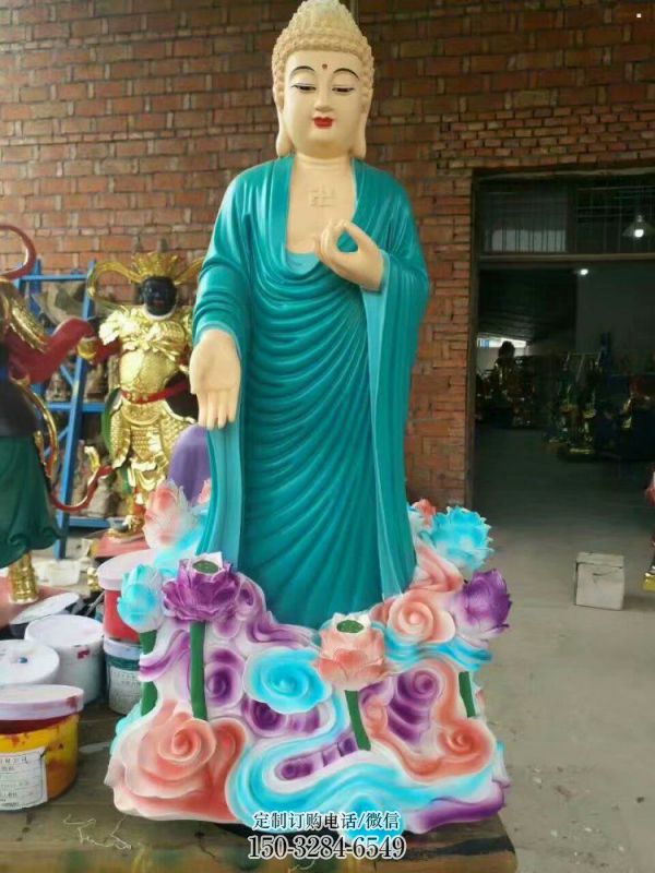 彩繪觀音佛像廠，彩繪工藝，觀音佛像廠家