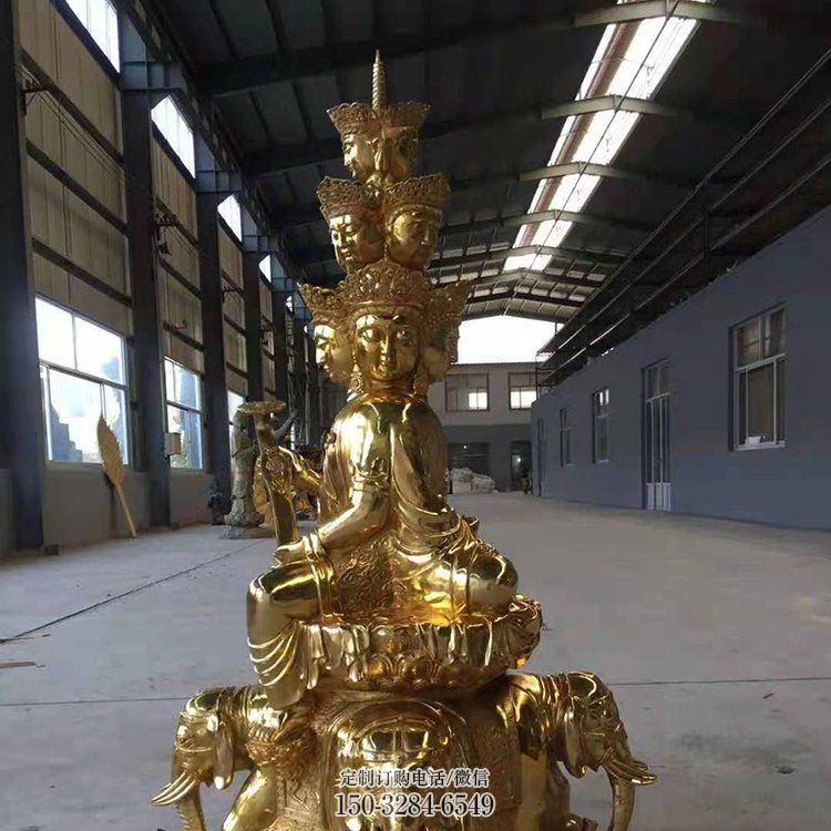 大型地藏王菩薩佛像廠家，現(xiàn)代工藝，彩繪地藏王菩薩佛像生產(chǎn)