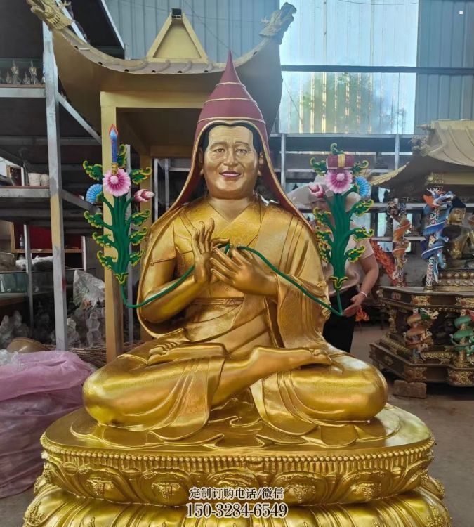 戶外藏佛佛像工廠，佛堂擺放，玻璃鋼藏佛佛像生產(chǎn)