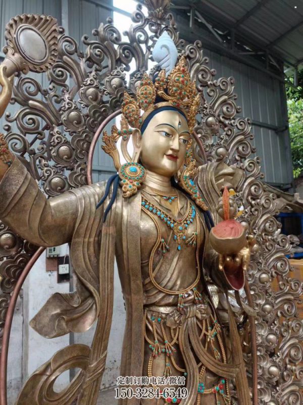 大型密宗佛像廠家，彩繪工藝，密宗佛像預(yù)用