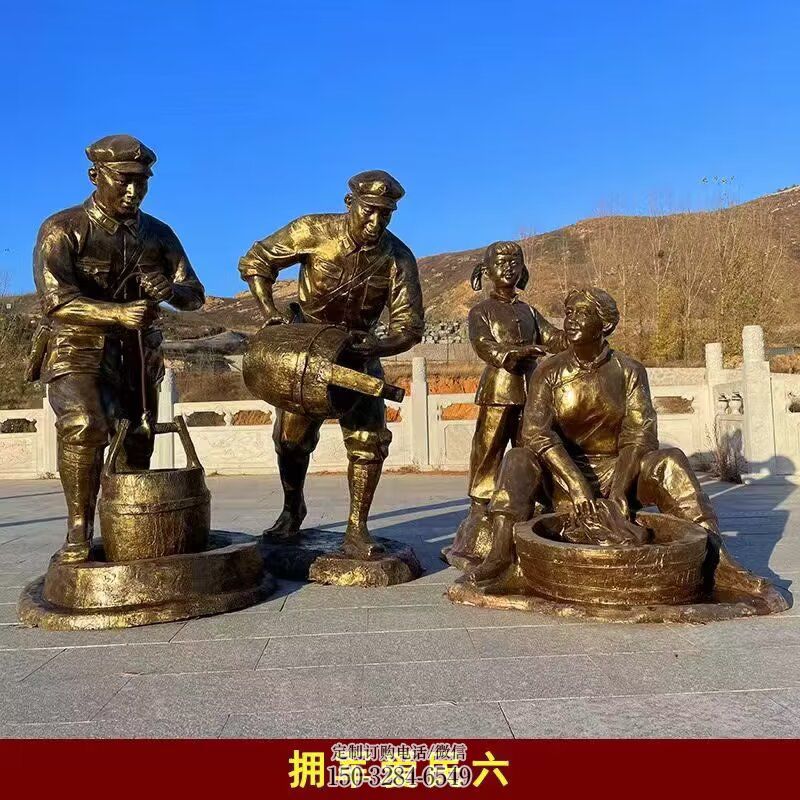 步行街紅軍雕塑 游樂場革命雕塑 鑄造抗戰(zhàn)雕塑 步行街紅軍雕塑 游樂場革命雕塑 鑄造抗戰(zhàn)雕塑