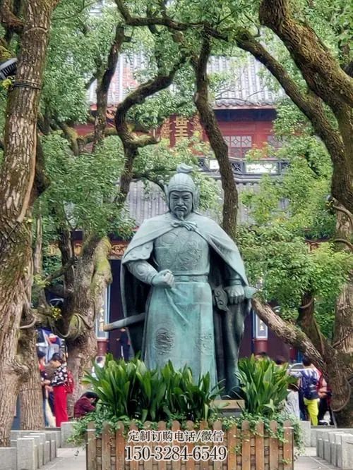 岳飛雕塑 烤漆大型名人雕塑 仿古肖像雕塑 岳飛雕塑 烤漆大型名人雕塑 仿古肖像雕塑